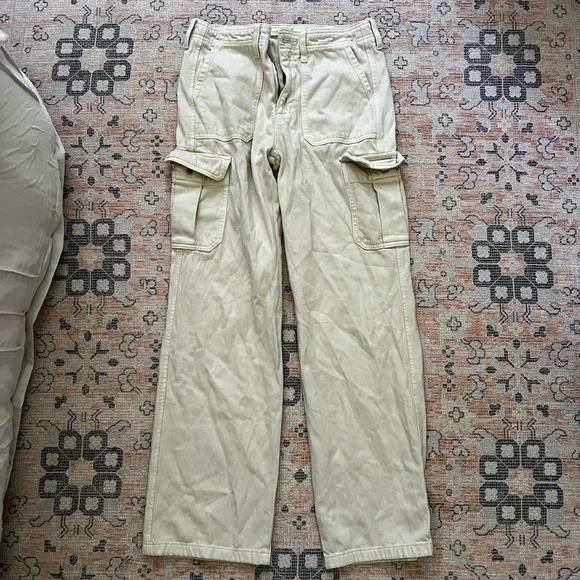 Altar'd State Cream Pants - Picture 2 of 7
